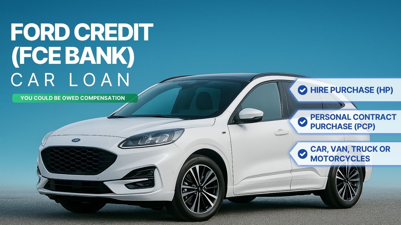 Ford Credit - FCE Bank commission claims